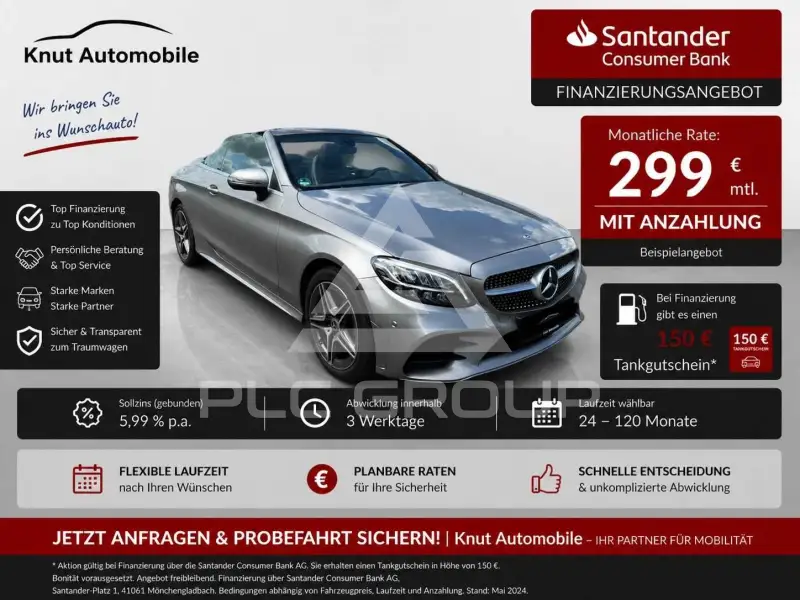 2019 Mercedes Benz C 180