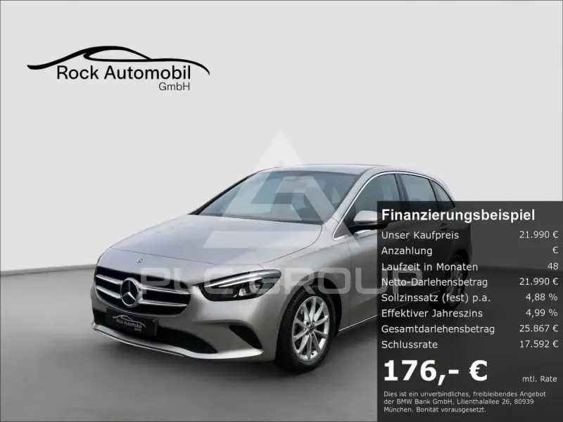 2019 Mercedes Benz B 180