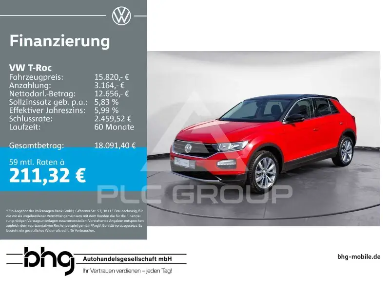 2019 Volkswagen T-Roc