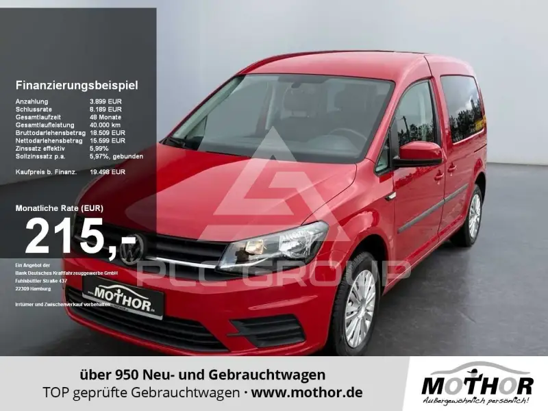 2019 Volkswagen Caddy