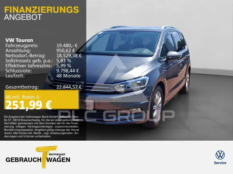 2019 Volkswagen Touran