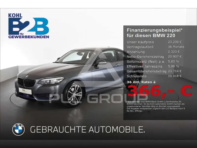 2020 BMW 220