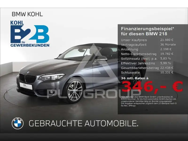 2020 BMW 218