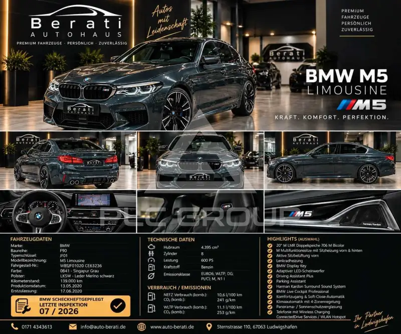 2020 BMW M5