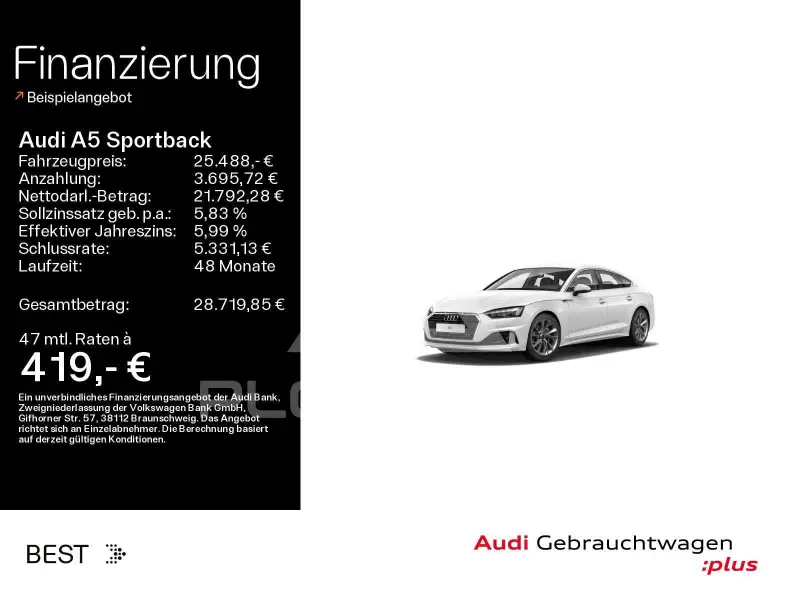 2020 Audi A5