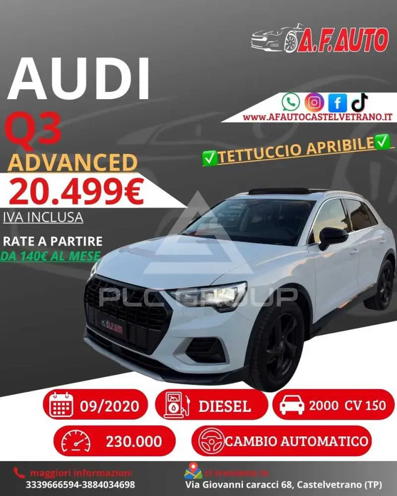 2020 Audi Q3