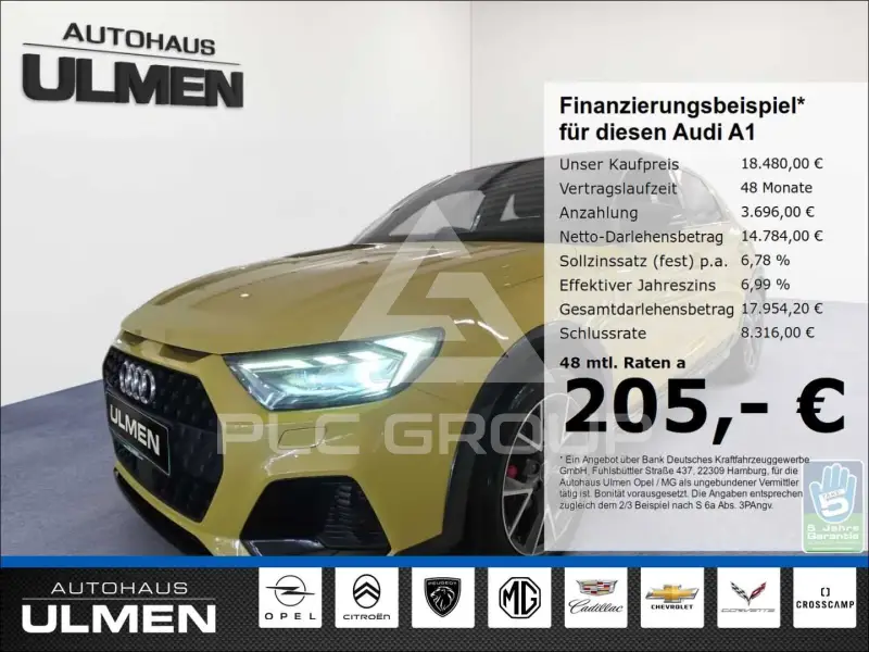 2020 Audi A1
