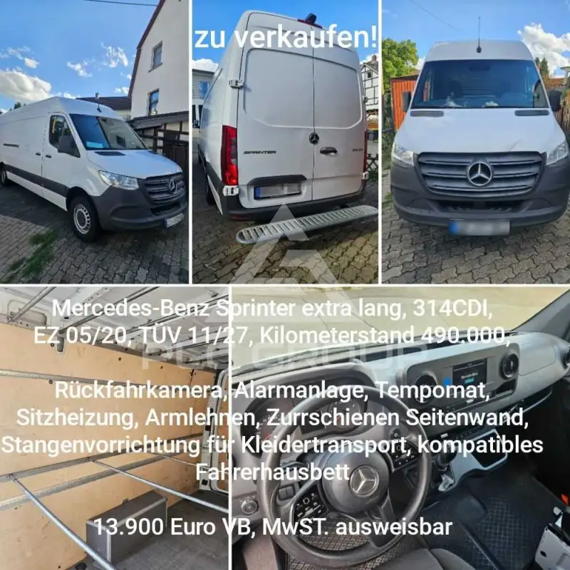 2020 Mercedes Benz Sprinter