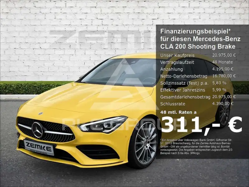 2020 Mercedes Benz CLA 200