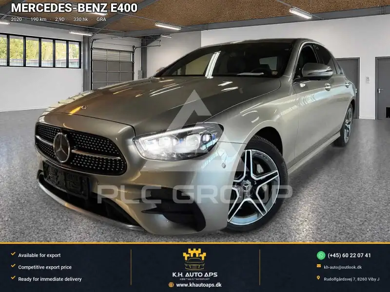 2020 Mercedes Benz E 400