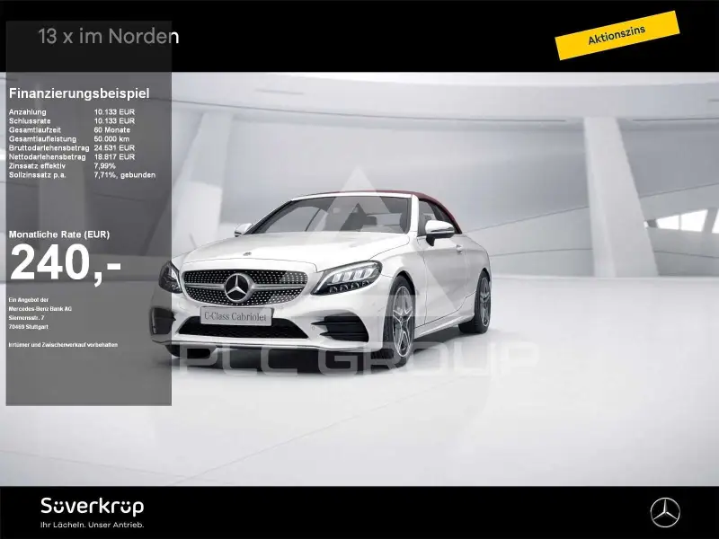 2020 Mercedes Benz C 180