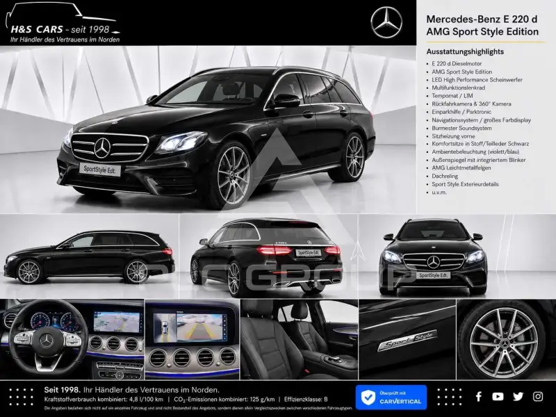2020 Mercedes Benz E 220