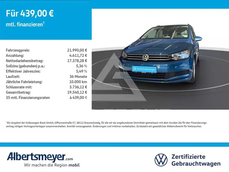 2020 Volkswagen Touran