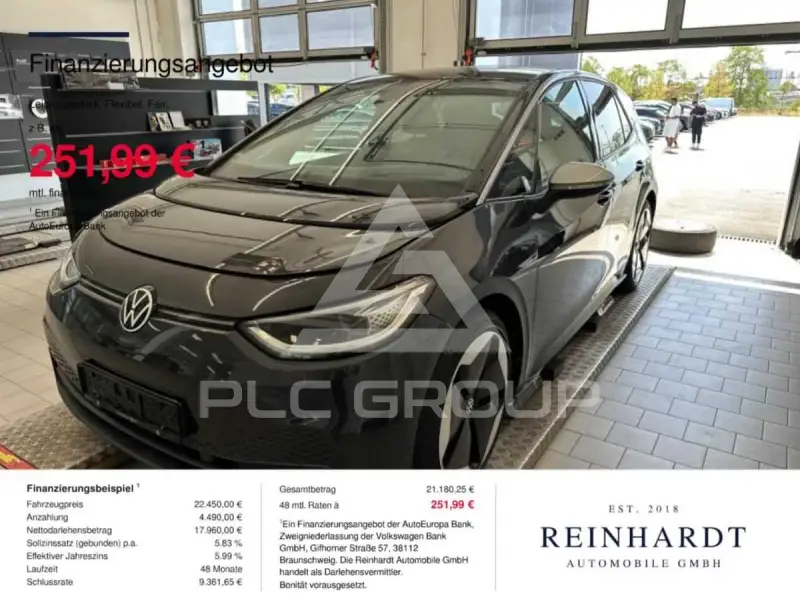 2020 Volkswagen ID3