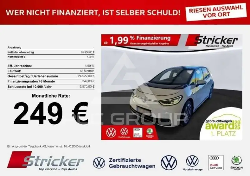 2020 Volkswagen ID3