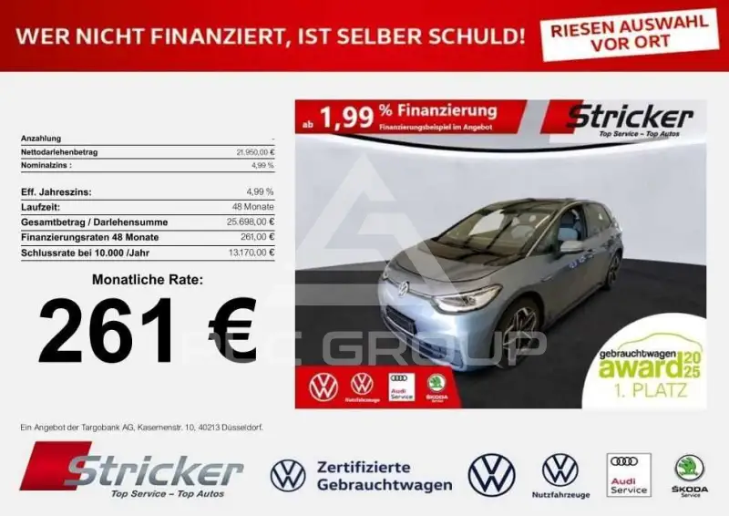 2020 Volkswagen ID3