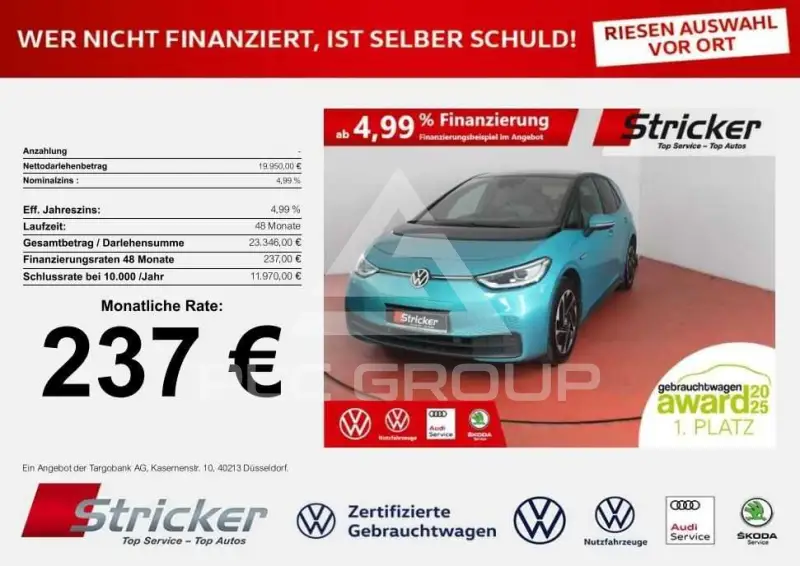 2020 Volkswagen ID3