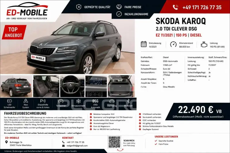 2021 Skoda Karoq
