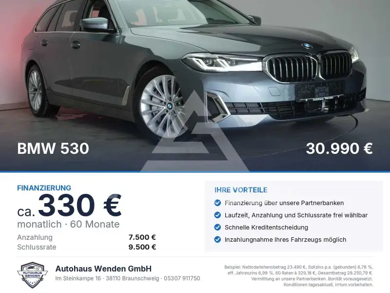 2021 BMW 530