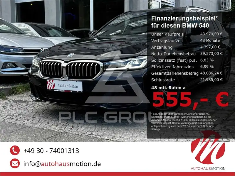 2021 BMW 540