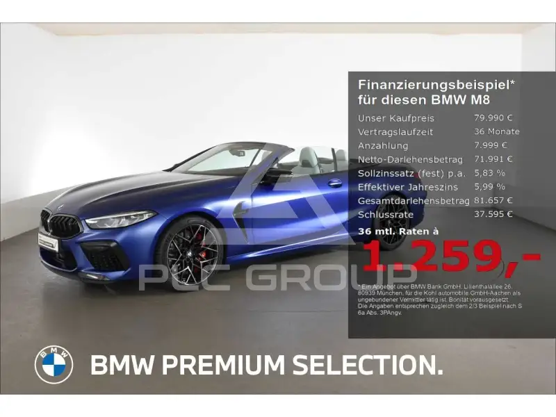 2021 BMW M8