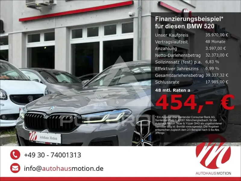 2021 BMW 520