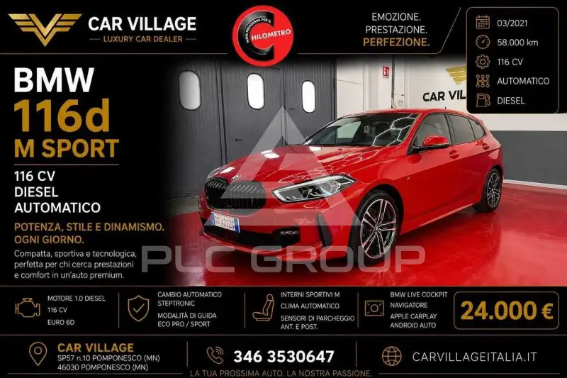 2021 BMW 116