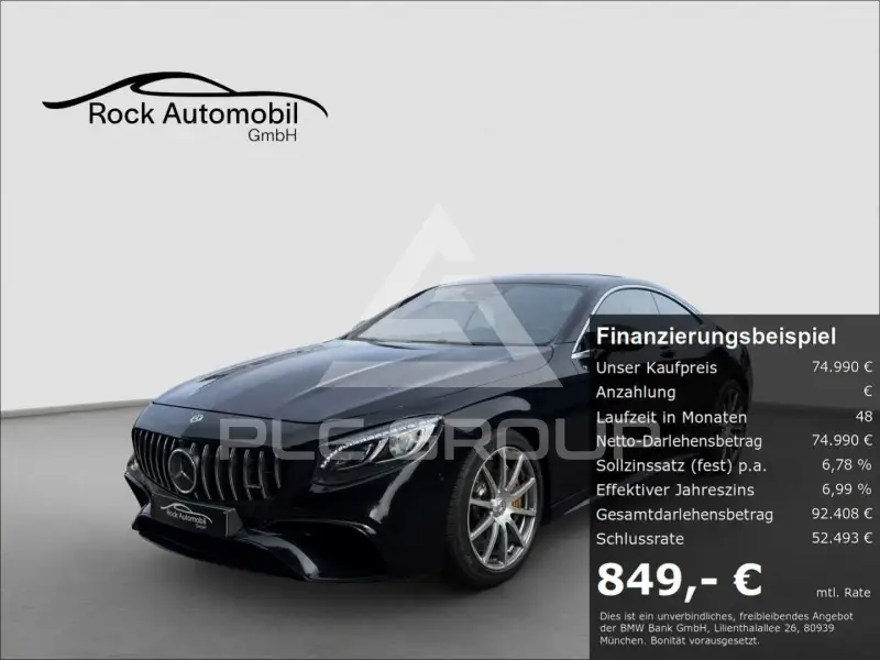 2021 Mercedes Benz S 63