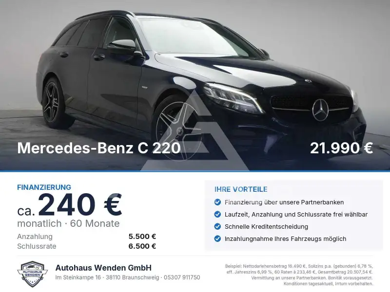 2021 Mercedes Benz C 220