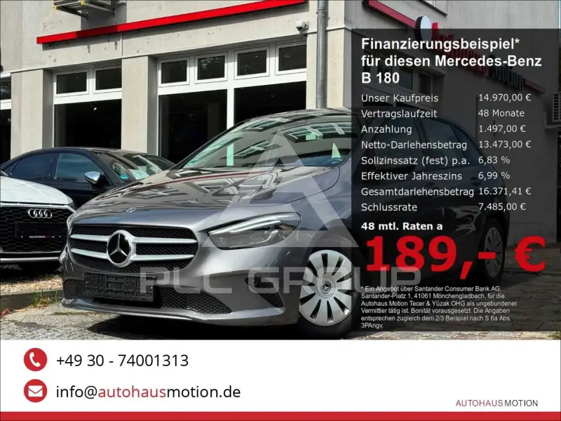 2021 Mercedes Benz B 180