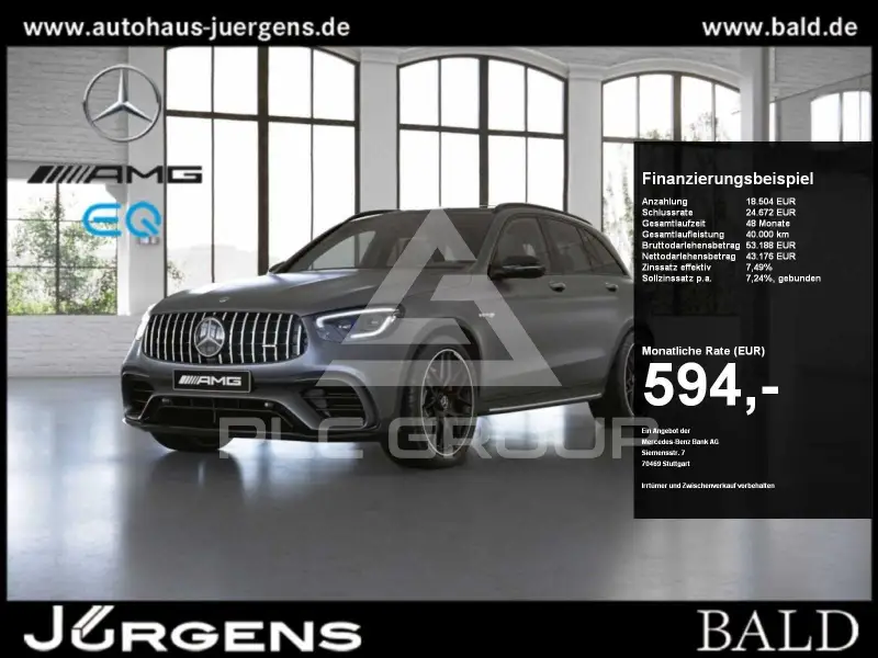 2021 Mercedes Benz GLC 63 AMG