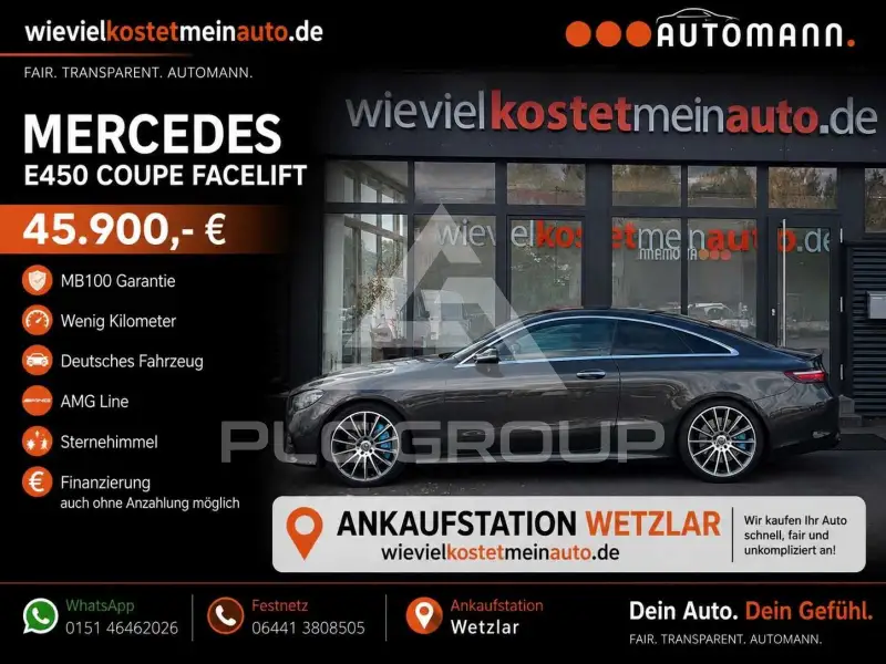 2021 Mercedes Benz E 450