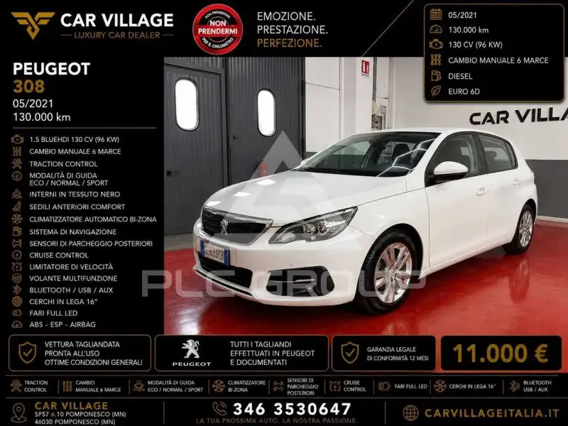 2021 Peugeot 308