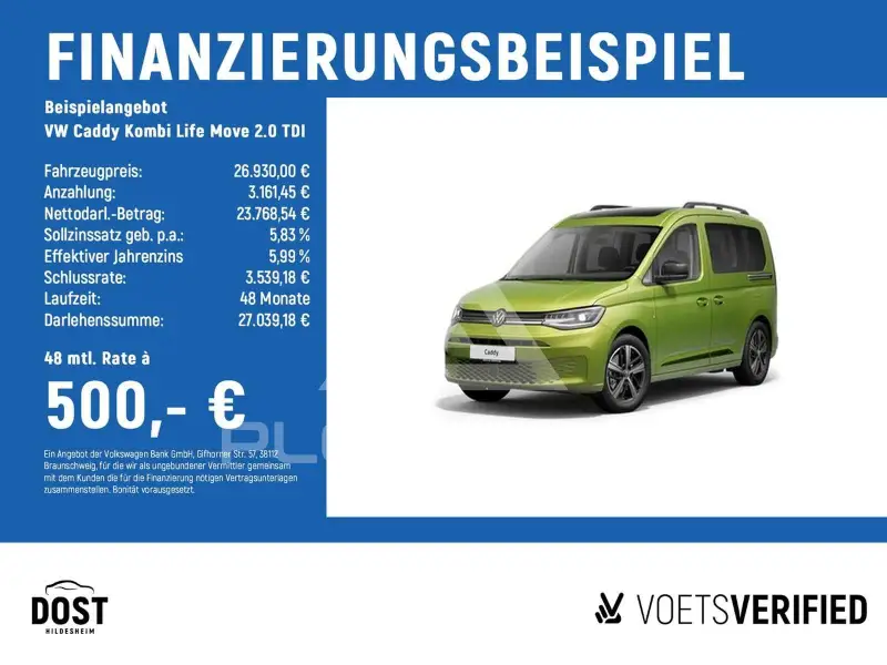 2021 Volkswagen Caddy