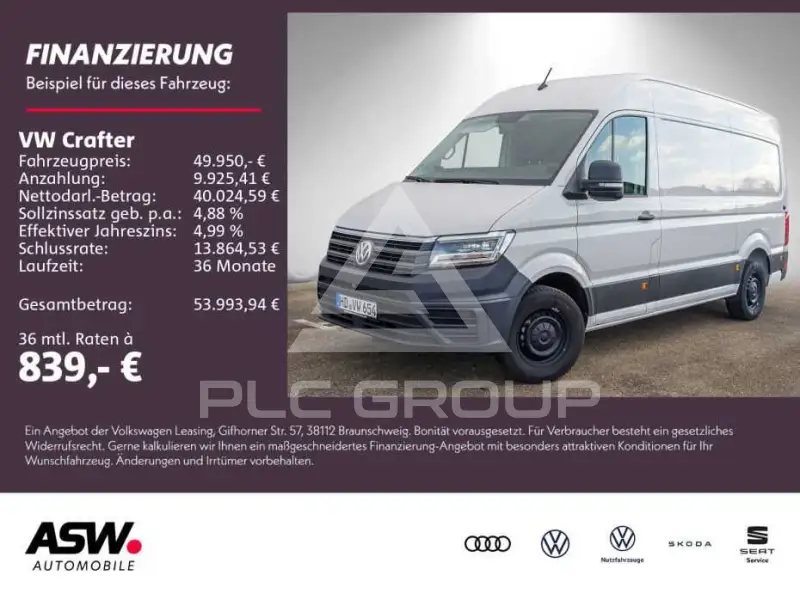 2021 Volkswagen Crafter