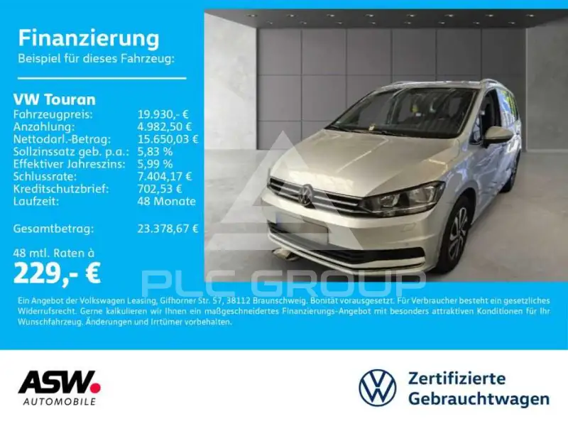 2021 Volkswagen Touran