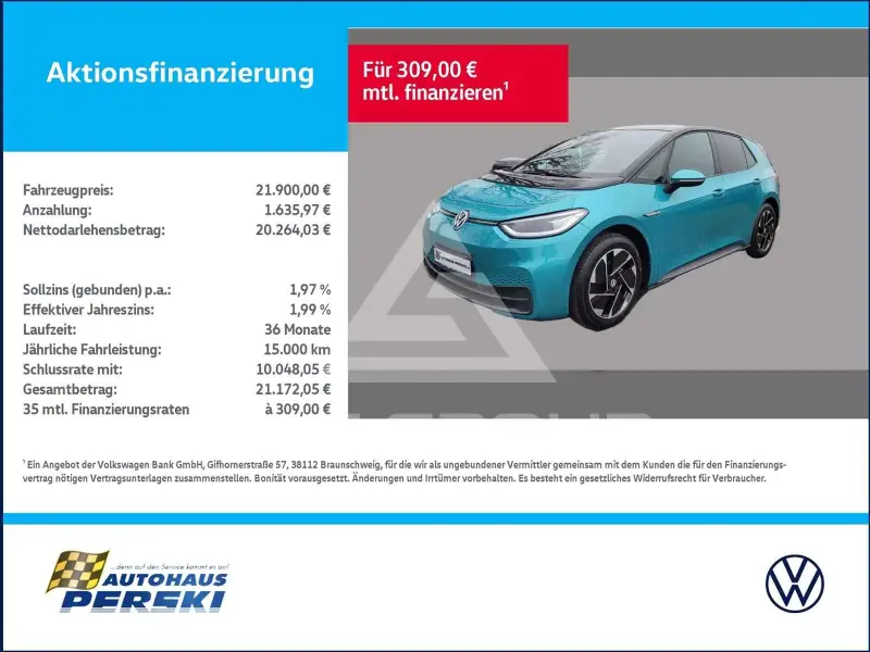 2021 Volkswagen ID3