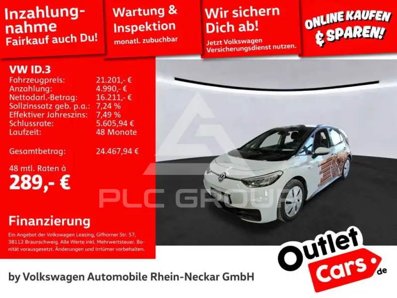 2021 Volkswagen ID3