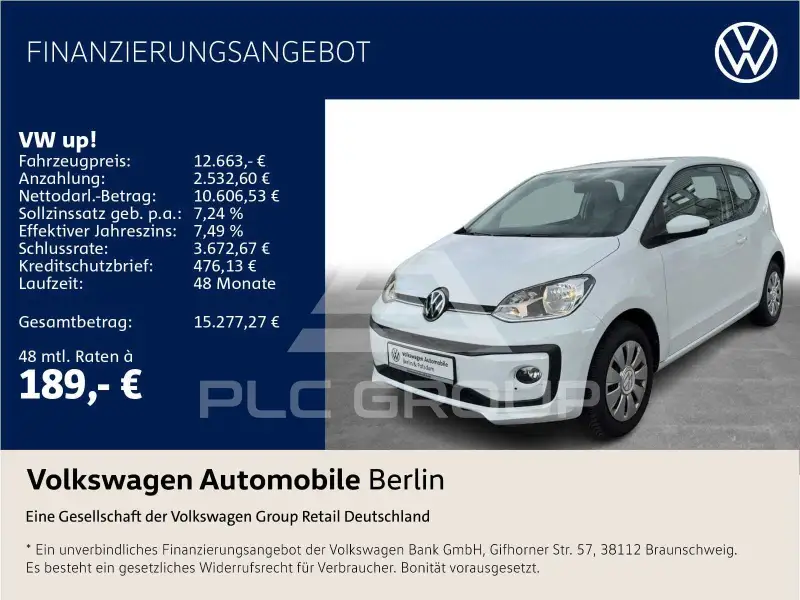 2021 Volkswagen Up