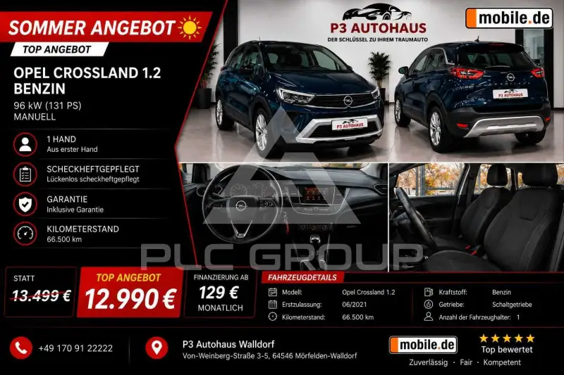 2021 Opel CrosslandX