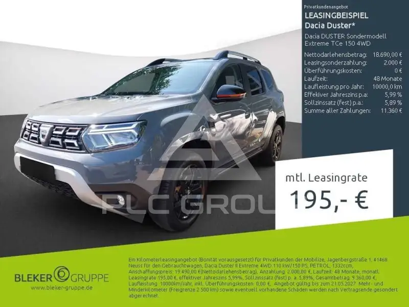 2022 Dacia Duster
