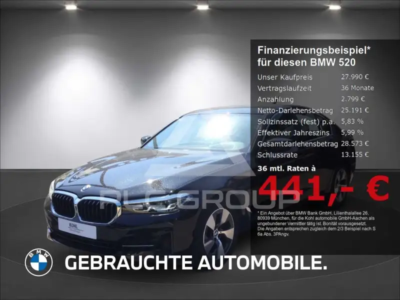 2022 BMW 520