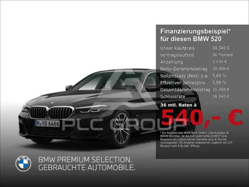 2022 BMW 520