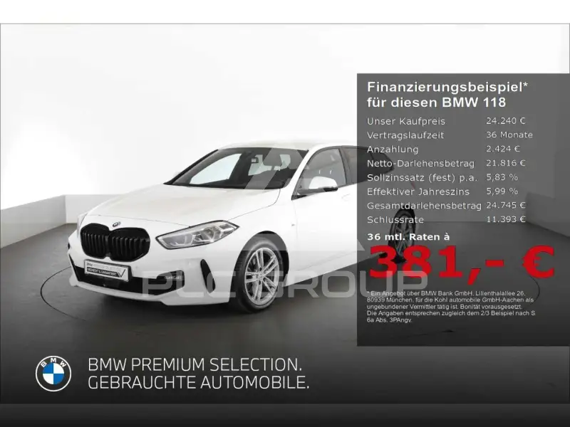 2022 BMW 118