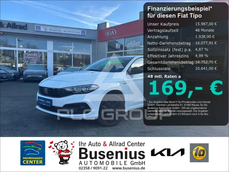 2022 Fiat Tipo