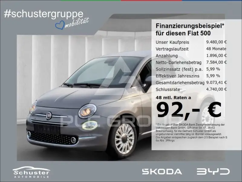 2022 Fiat 500