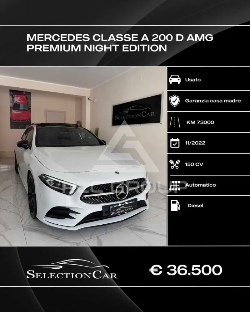 2022 Mercedes Benz A 200