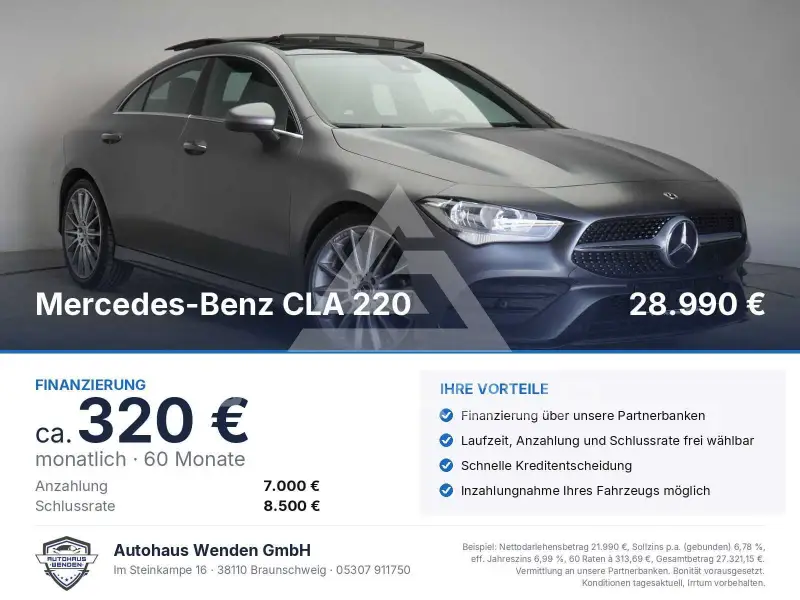 2022 Mercedes Benz CLA 220