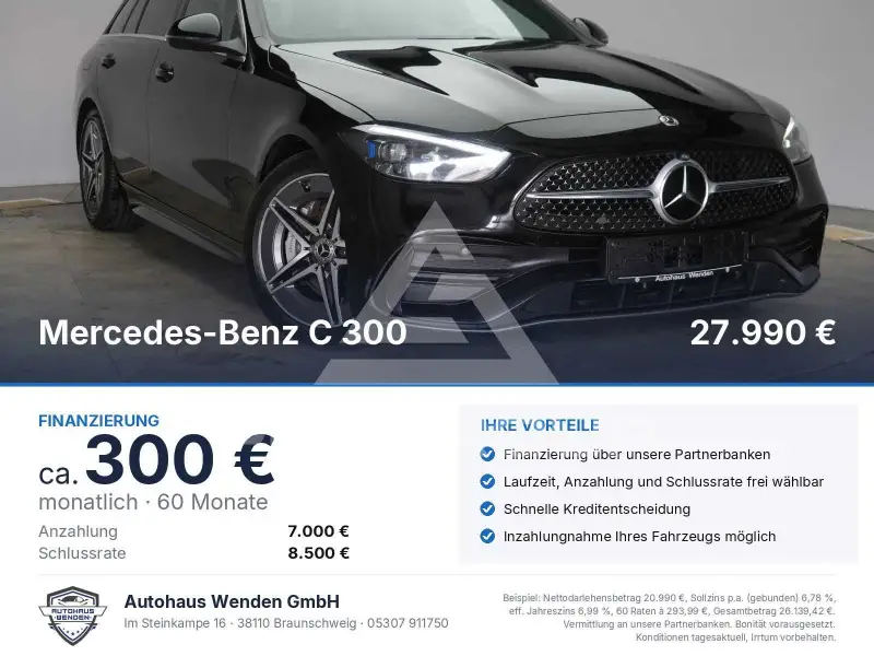 2022 Mercedes Benz C 300