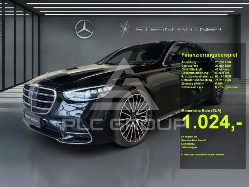 2022 Mercedes Benz S 580